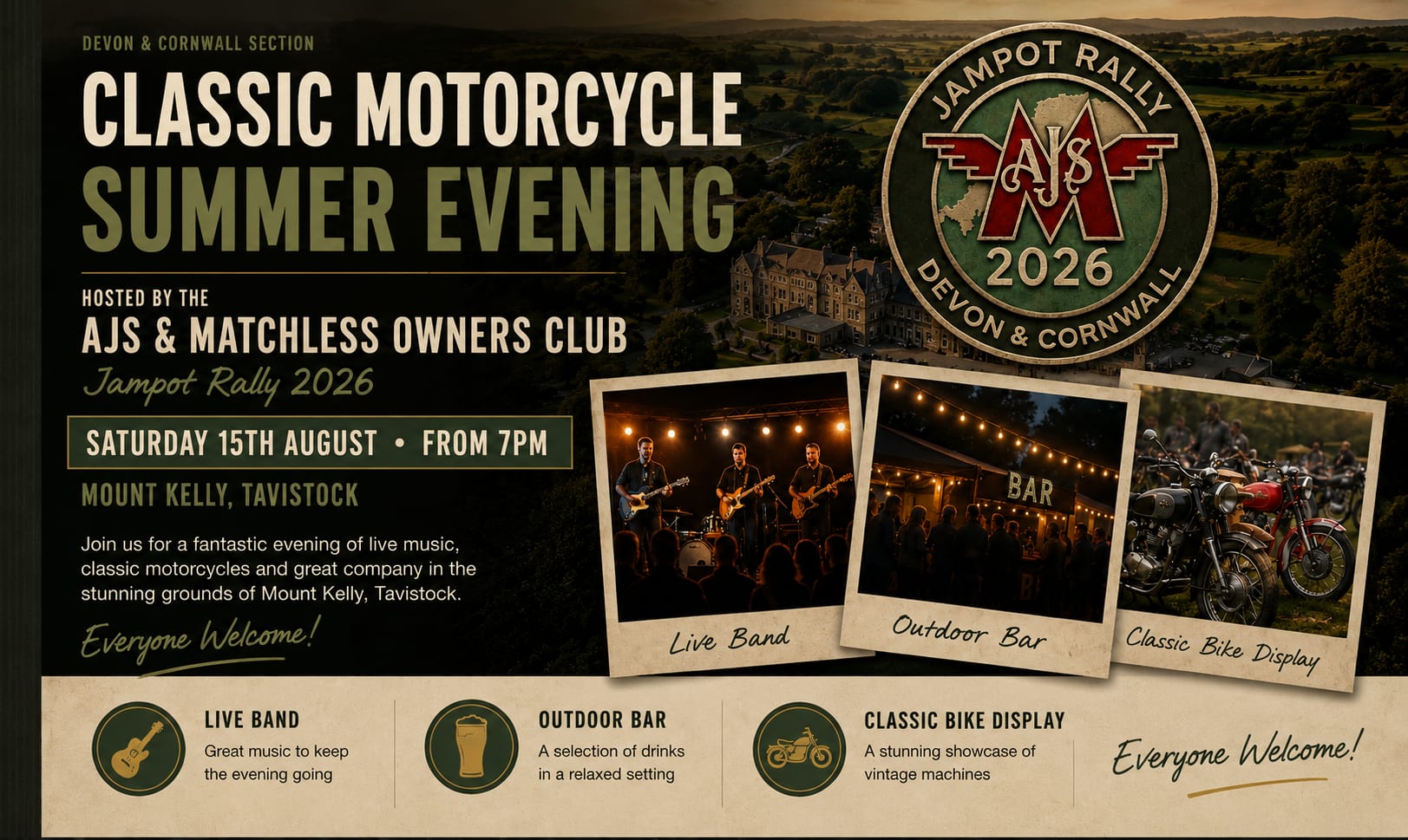 Jampot Devon & Cornwall - AJS & Matchless Owners Club